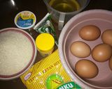 Foto langkah ke 1 dari resep Bolu ketan hitam kukus.