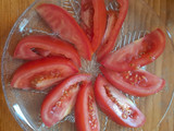 Ensalada de tomate y cebolla