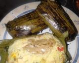 Foto langkah ke 5 dari resep Nasi bakar ayam.