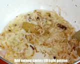 A picture of step 2 of Vegetable pulao recipe.
