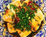 Hình bước làm 5 của món Đậu Hủ Non Sốt Nước Tương