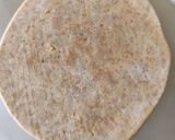 A picture of step 4 of Shenga Holige (groundnut stuffed sweet Paratha).