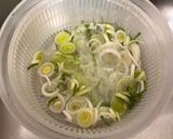 Foto del paso 1 de la receta: Cuscús con puerro, pimentón y champiñones