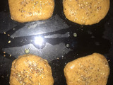 Pan de hamburguesa con harina integral y harina salvado