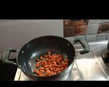 A picture of step 3 of Spicy Roasted Almonds.