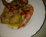 Foto del paso 5 de la receta: Cazuela de rape con mejillones y gambones