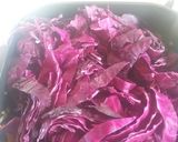 Foto del paso 5 de la receta: Guiso de Col morado con carne vegetariano o vegano
