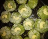 A picture of step 2 of Hara bhara kabab.