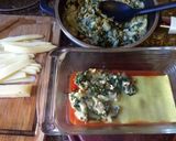 Foto del paso 11 de la receta: Lasagna rápida de tallos de acelga y nuez