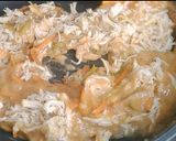 A picture of step 3 of Chicken Alfredo Bread.