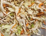 A picture of step 1 of Chinese Cabbage Slaw.