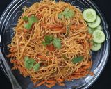 A picture of step 7 of Stir fry spaghetti.