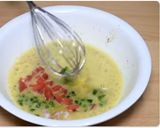 A picture of step 2 of Chicken cheese omelet.