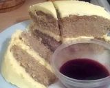 A picture of step 16 of Vickys Lavender Cake with Lemon Buttercream, GF DF EF SF NF.