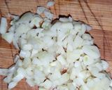 A picture of step 1 of Tempura Masala Rice 🍚.