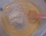A picture of step 3 of Sponge Cake Made with Pancake Mix.