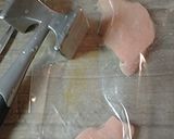 A picture of step 3 of Chicken hammered thinly.