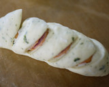 A picture of step 6 of Sausage Bread with Basil.