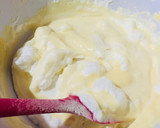 A picture of step 6 of Japanese Strawberry Rolled Cake.