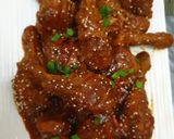 A picture of step 1 of Korean fried chicken.