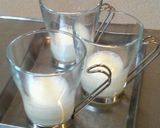 A picture of step 5 of Coffee and Milk Agar Jello.