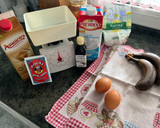 Foto del paso 1 de la receta: Tortitas de plátano