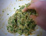 A picture of step 2 of Healthy Japanese-style Hamburger Patties with Chives.