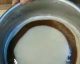 A picture of step 8 of Zebra Chocolate Cake.