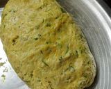 A picture of step 2 of Lauki Thepla.