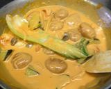 A picture of step 11 of Kabocha Squash Gnocchi Shrimp and Tomato Cream.