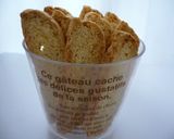 A picture of step 16 of Oil and Egg Free Okara Biscotti.