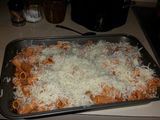 Cheesy baked ziti