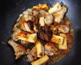 Foto langkah ke 4 dari resep Ayam Tahu Masak Kecap.