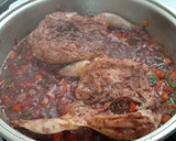 Foto del paso 5 de la receta: Codornices guisadas al vino, con calabaza