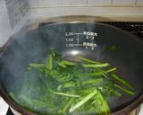 A picture of step 2 of Easy Cheesy Spinach Sauté - Good for Bento.
