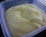 A picture of step 6 of Vanilla Bean Custard Made with a Whole Egg in a Microwave.