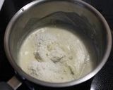 A picture of step 2 of Lobster Thermidor.
