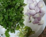 धनिया चटनी (dhaniya chutney recipe in Hindi) रेसिपी चरण 1 फोटो