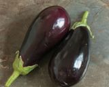 A picture of step 1 of Grilled eggplant with yoghurt sauce.