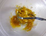 A picture of step 2 of For Halloween Easy Kabocha Squash Cookies.