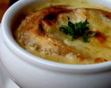 A picture of step 9 of Easy Homemade French Onion Soup.