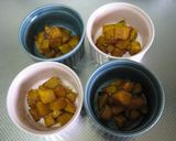 A picture of step 7 of Caramel Kabocha Squash Cream Cheese Clafoutis.