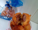 Foto del paso 7 de la receta: Buñuelos de coco rallado rellenos de chocolate al gusto