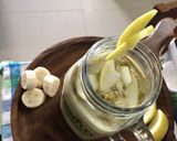 A picture of step 3 of Apple Banana Smoothie with Moringa Powder.
