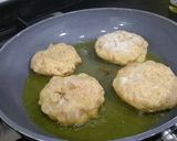 A picture of step 10 of Salmon fish cakes with roasted sweet potato and lime.