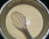A picture of step 1 of Khandvi Dhokla.