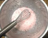 A picture of step 3 of Valentine's Day Pink Brownies.