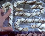 A picture of step 4 of Easy Stick Pies for Christmas.