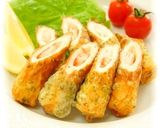 A picture of step 8 of Tamagoyaki with Imitation Crab for School Trip or Sports Day Bentos.