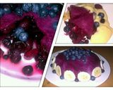 A picture of step 4 of Sig's Summer & Autumn Berry Pudding.
